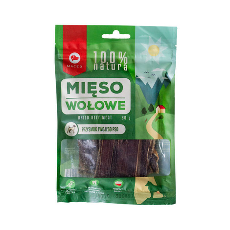 MACED 100% NATURA MIĘSO WOŁOWE 60 G