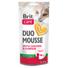 Brit Care Cat Creamy Duo Mousse mokra karma dla kota z kurczakiem i dynią 4 x 14 g