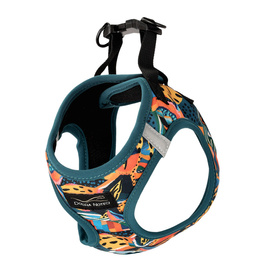 Dolina Noteci Szelki bezuciskowe z siatką dla psa Tropikalna Przygoda M