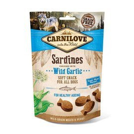 Carnilove Snack Dog Soft przysmak dla psa sardynki z Czosnkiem 200 g
