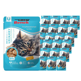 Super Benek Saszetka dla kota urinary karma mokra zestaw 24 x 100 g