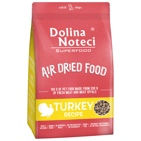 Super Oferta Dolina Noteci Superfood danie z indyka karma suszona dla psa 5 kg