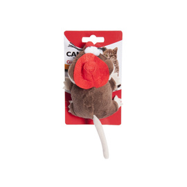 Camon Cat Toys Zabawka dla kota brązowa myszka