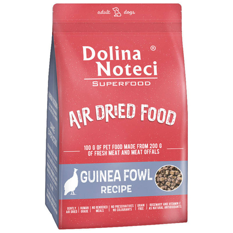Super Oferta Dolina Noteci Superfood danie z perliczki karma suszona dla psa 5 kg