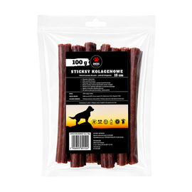 Oners pałeczki kolagenowe 15 cm naturalny przysmak gryzak dla psa 100 g