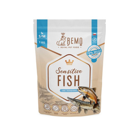 Bemo Sensitive Fish - hipoalergiczna, monobiałkowa karma sucha z rybą dla dorosłych psów małych i średnich ras S/M 1 kg