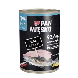 Pan Mięsko karma mokra dla psa Indyk z dorszem 400 g