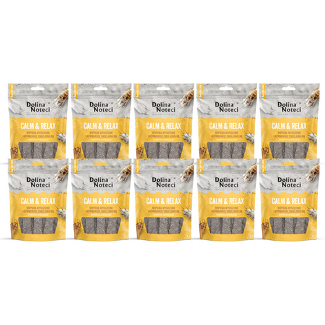 Dolina Noteci Smart Chews Calm & Relax Gryzaki funkcjonalne dla psa wspierające redukcję stresu zestaw 10 x 7 szt.