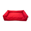 Pupilarni Kanapa legowisko dla średnich psów rozmiar M czerwony 70 x 50 cm