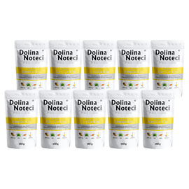 Mokra karma dla psa Dolina Noteci Premium bogata w kurczaka zestaw 10 x 150 g