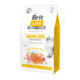 Sucha karma dla kota Brit Care Cat Grain-Free Haircare 400 g