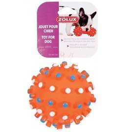 Zolux Zabawka winylowa dla psa piłka z wypustkami 7 cm