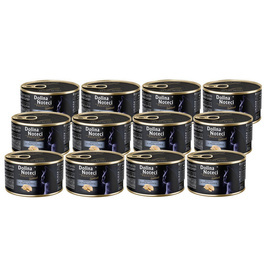 Mokra karma dla kota po sterylizacji bogata w perliczkę Dolina Noteci Premium zestaw 12 x 185 g