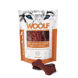 Woolf Big Bone Przysmak dla psa mięso z kaczki i marchewką 100 g