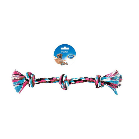 Duvo+ Zabawka dla psa szarpak sznur 3 węzły 37,5 cm