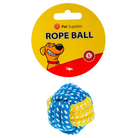 Pet Supplies Piłka ze sznura dla małych psów i szczeniąt 5,5 cm