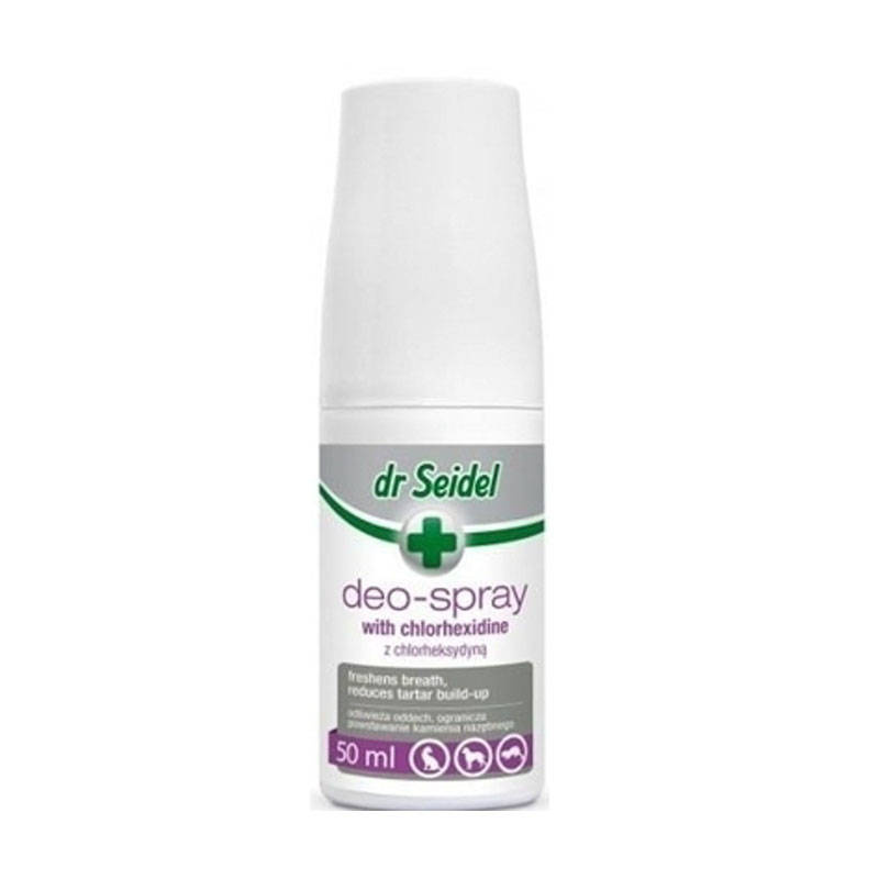 Dr Seidel Deo Spray do pielęgnacji zębów dla psa i kota 50 ml