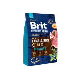 Karma sucha dla psa Brit Premium by Nature Sensitive Lamb jagnięcina 1 kg