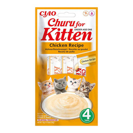 Inaba Cat Churu Kitten Przysmak dla kociąt z kurczakiem 4 x 14 g
