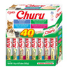 Inaba Cat Churu Seafood Przysmak dla kota pakiet mix smaków 40 x 14 g