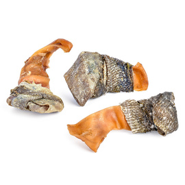 Petmex Gryzak dla psa ucho wieprzowe cięte owinięte skórą dorsza 3 szt.