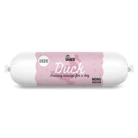 Kiełbaska treningowa dla psa Karma mokra uzupełniająca PEPE Duck (kaczka) 200 g