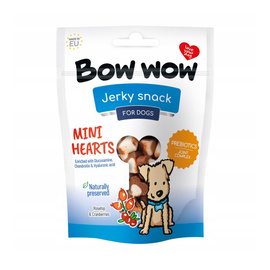 Bow Wow Paski kolagenowe przysmak dla psów serduszka 80 g