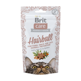 Brit Care Cat Snack Hairball Karma uzupełniająca dla kota przysmak 50 g