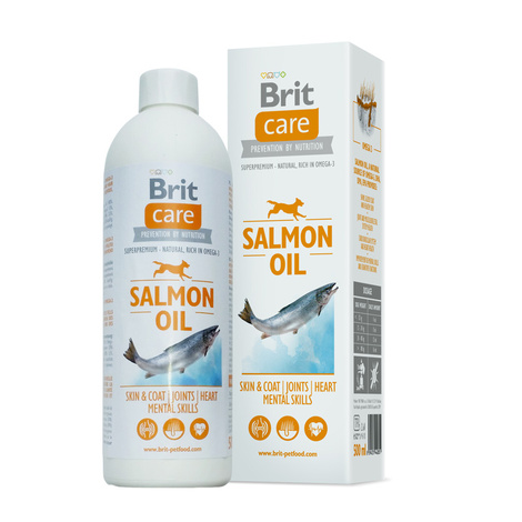 Brit Care Salmon Oil 100% olej z łososia 500 ml