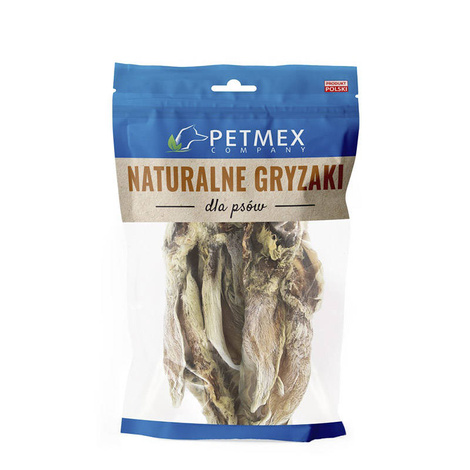 Petmex Naturalny gryzak dla psa Ucho królika z futrem 100 g