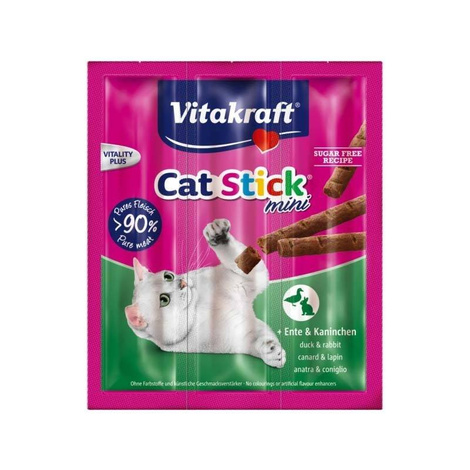 Vitakraft Stick Mini Przysmak dla kota Kaczka z Królikiem 3 szt.