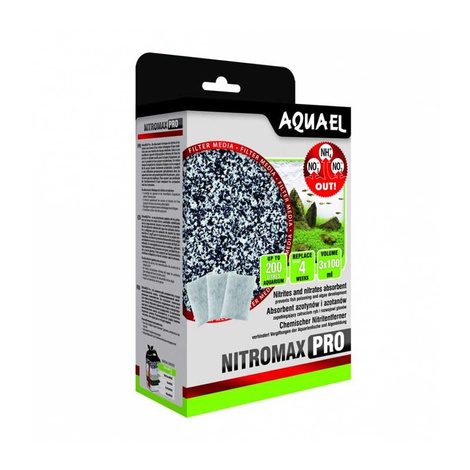 AQUAEL NitroMax PRO Wkład do chemicznej filtracji 3x100ml