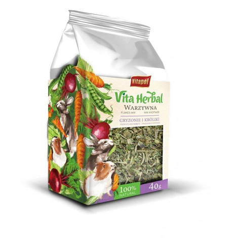 Przysmak dla gryzoni Vitapol Herbal warzywna grządka, 100g