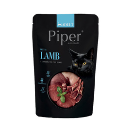 Mokra karma dla kotów Piper Animals z jagnięciną 100 g