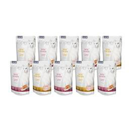Mokra karma dla kotów Piper Animals Mix 10 x 100 g
