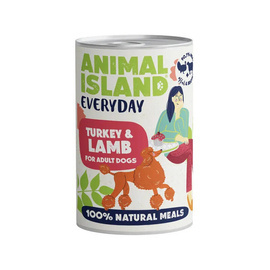 Animal Island Everyday Mokra karma dla psa indyk jagnięcina 400 g