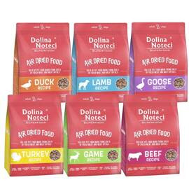 Suszona karma dla psa Dolina Noteci Superfood mix smaków 6 x 1 kg