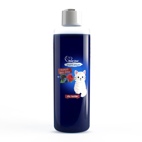 Over Zoo Frutti Power Szampon dla kotów owoce leśne 200 ml