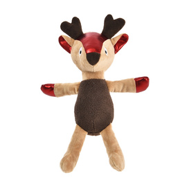 Barry King Zabawka świąteczna dla psa Renifer pluszowy brązowy 23 x 31 cm