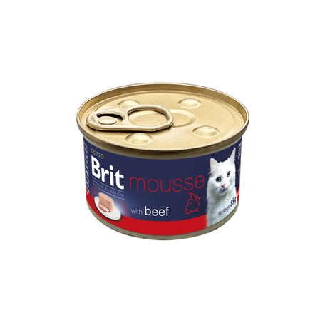 Brit Cat Karma mokra dla kota mus z wołowiną 85 g