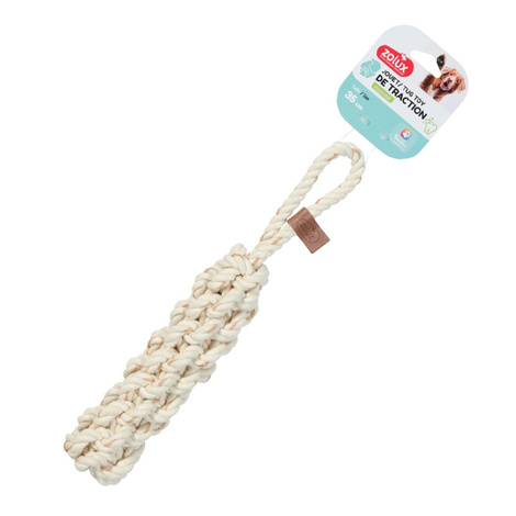ZOLUX Szarpak z uchwytem LEATHER TOUCH 35 cm