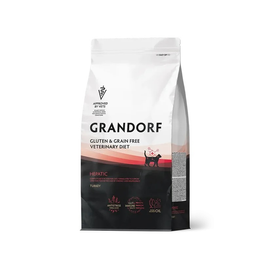 Grandorf Hepatic Sucha karma weterynaryjna dla kotów z indykiem 400 g