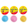 Pet Supplies Spike Ball Small Kolczasta piłka z piszczałką dla małych psów 5 cm