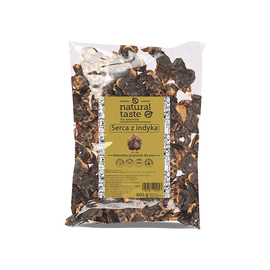 Natural Taste Naturalny przysmak gryzak dla psa serca z indyka 600 g