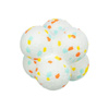 Trixie Light & Strong Piłka Bubble zabawka dla psa, biała/wielokolorowa 8 cm