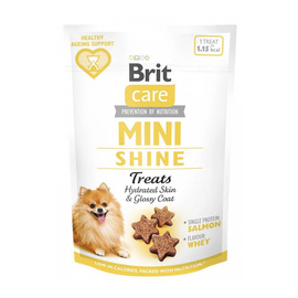 Brit Care mini Treats Shine Przysmaki dla psa małej rasy na lśniącą sierść 50 g