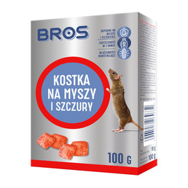 Bros Kostka na myszy i szczury 100 g