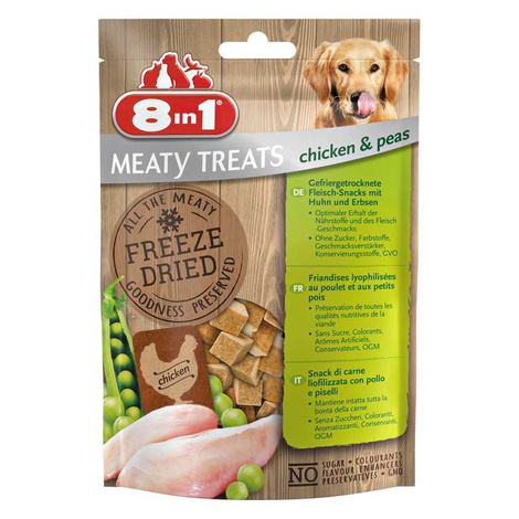 Przysmak 8in1 Dog Freeze Dried Chicken/Peas 50 g