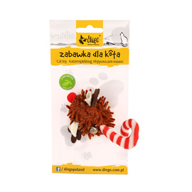 Dingo świąteczna zabawka dla kota myszka Jeżyk