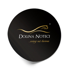 Naklejka Vlepka Dolina Noteci średnica 9 cm